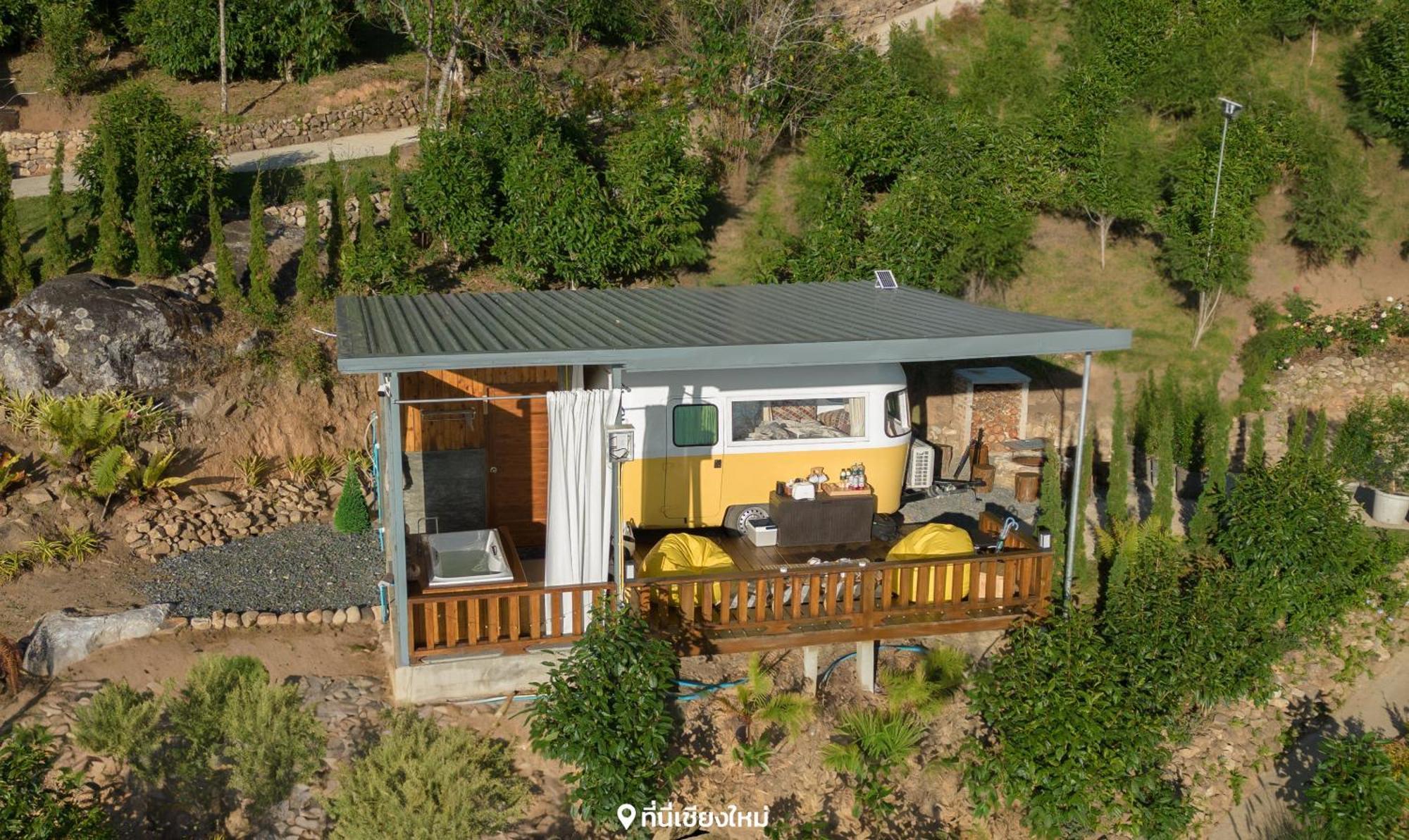 Hotel Nam Dun Glamping-น้ำดั้นแกลมปิ้ง Ban Pang Bo Hu Bon Esterno foto