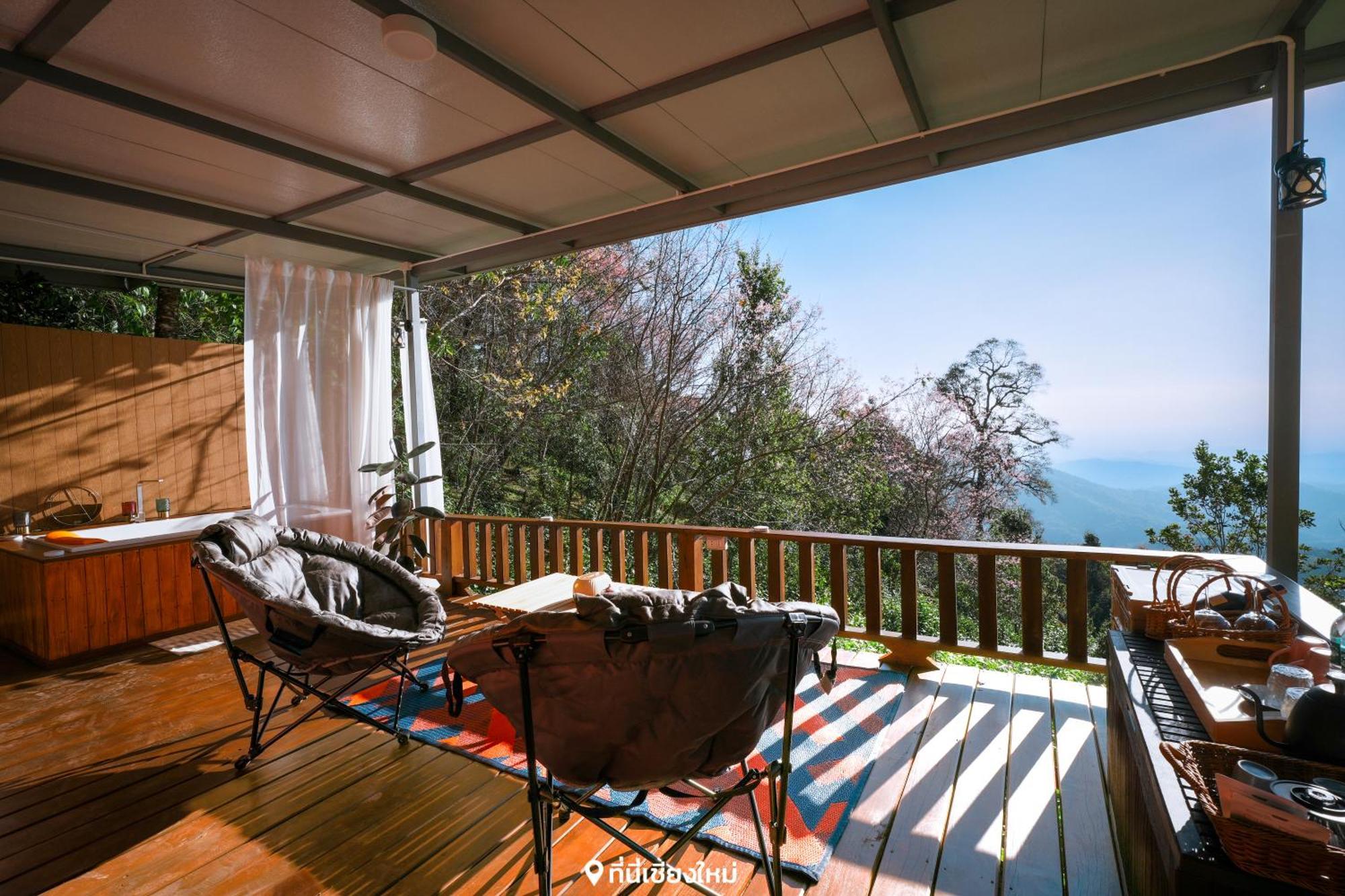 Hotel Nam Dun Glamping-น้ำดั้นแกลมปิ้ง Ban Pang Bo Hu Bon Esterno foto