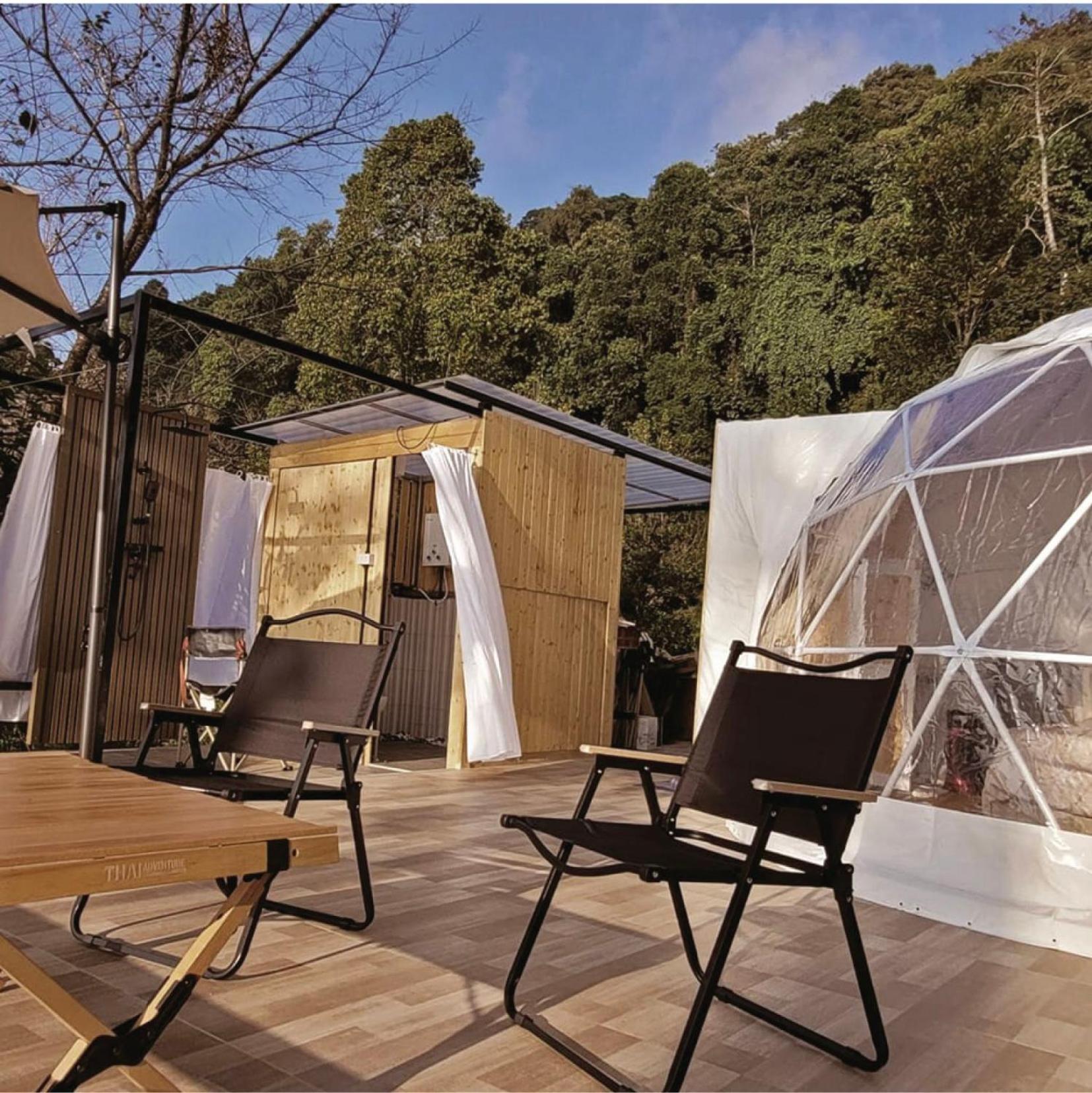 Hotel Nam Dun Glamping-น้ำดั้นแกลมปิ้ง Ban Pang Bo Hu Bon Esterno foto